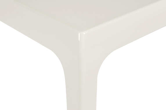 Stolik GHOST beżowy - poliwęglan