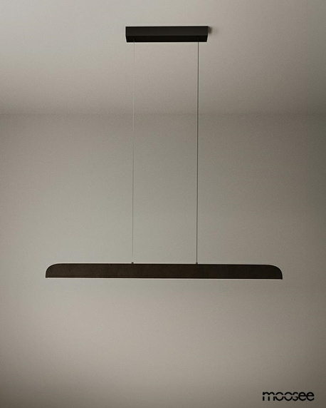 MOOSEE lampa wisząca LINEA brązowa