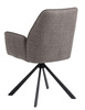 Krzesło Glenda szare jasne Basel 34