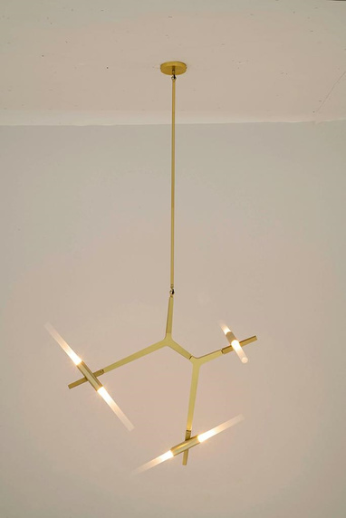 MOOSEE lampa wisząca CANDELABR 6 złota