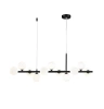 Lampa wisząca MINI MOON czarna 100 cm