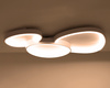 MOOSEE lampa sufitowa / plafon CELLS 3    biała