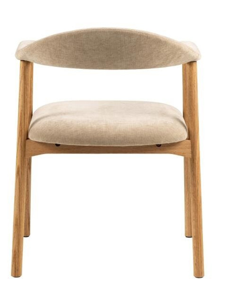 Krzesło Addi  beżowe/ dąb Danny beige 3