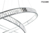 MOOSEE lampa wisząca WAVE 130 chrom