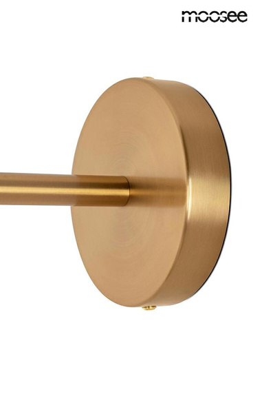 MOOSEE lampa ścienna RIVA złota