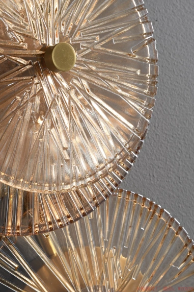 Lampa ścienna LUXIO-4 LED bursztynowa 32 cm