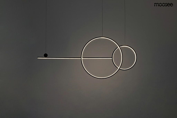 MOOSEE lampa wisząca RAGE czarna
