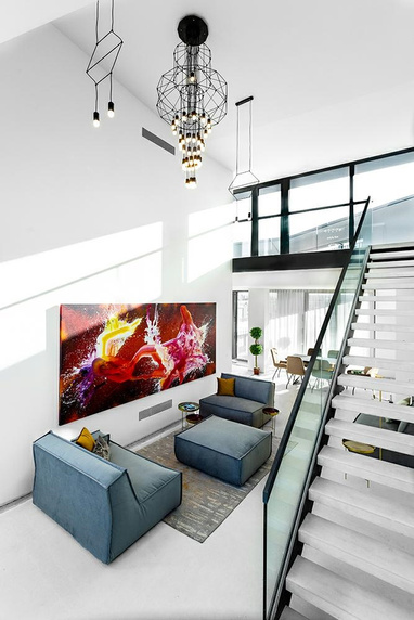 MOOSEE lampa wisząca FLUSSO 43 czarna