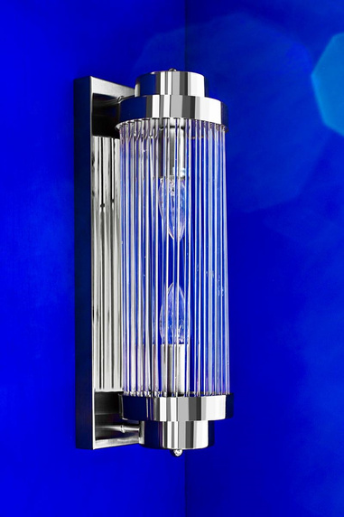 MOOSEE lampa ścienna COLUMN 40 srebrna