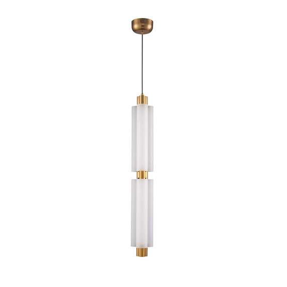Lampa wisząca OSMO-2 LED złota 73 cm