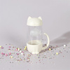 Kubek Kawaii z zaparzaczem Kotek z rybką  300ml