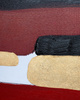 KARE obraz ABSTRACT SHAPES PINK  73x143 cm