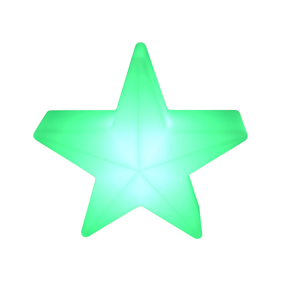 Lampa ogrodowa dekoracyjna gwiazda STAR LED RGBW 16 kolorów 30 cm