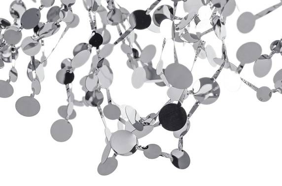 MOOSEE lampa wisząca MONETE chromowana