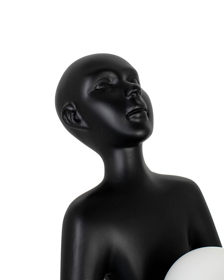 MOOSEE lampa stołowa HUMAN PREMIUM czarna