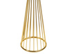 Lampa podłogowa FILO-1 czarno - złota 145 cm