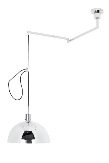 MOOSEE lampa wisząca ROTA 360 srebrny chrom