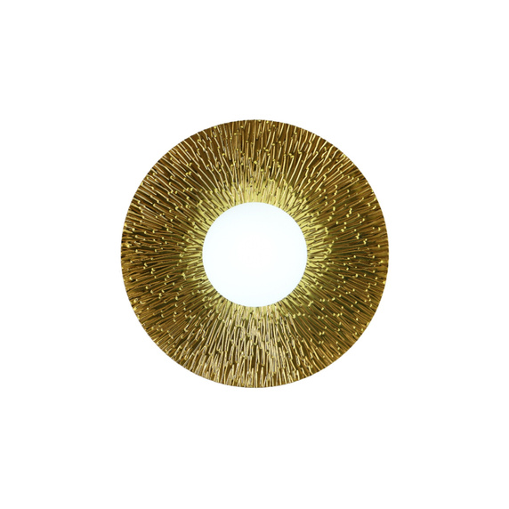 Lampa ścienna SUN L złota 40 cm