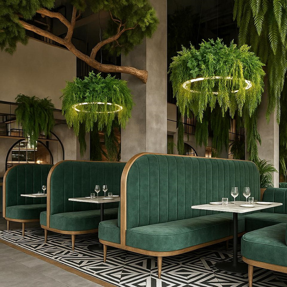 MOOSEE lampa wisząca GARDENS 90 czarna