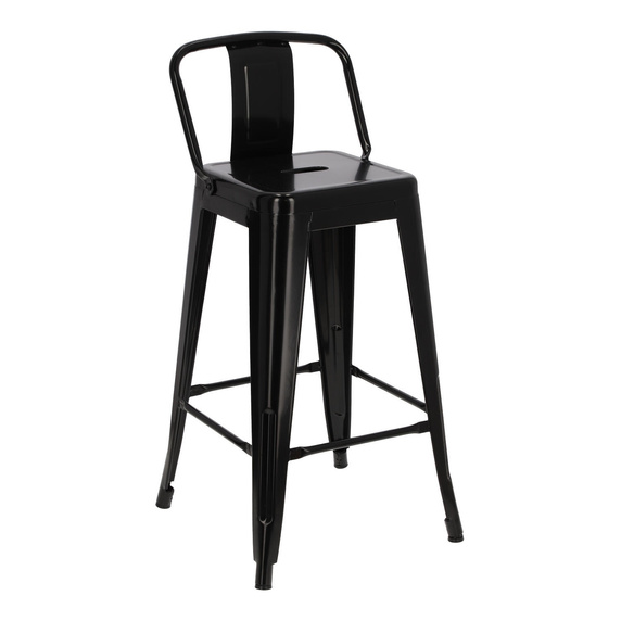 Hoker Paris Back short 66cm czarny insp.  Tolix