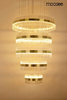MOOSEE lampa wisząca GHIA 5 złota
