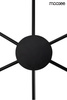 MOOSEE lampa ścienna SHADOW 6 CLOSE czarna