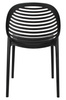 Krzesło SUNNY czarne - polipropylen
