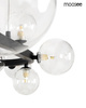 MOOSEE lampa wisząca ALURE OVAL 120 czarna