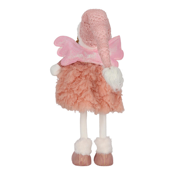 Figurka dekoracyjna Aniołek 69cm LED różowy