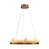Lampa wisząca MONTANA LED złota 60 cm