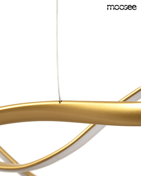 MOOSEE lampa wisząca WAVES 2 złota