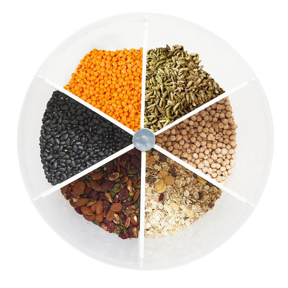 Dozownik obrotowy 6 komórek po 1,5L