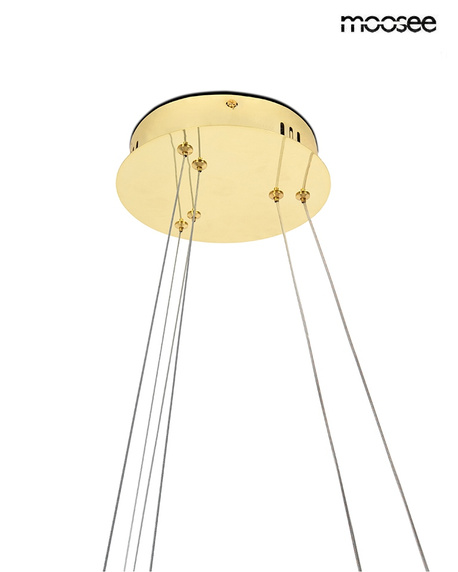 MOOSEE lampa wisząca ANILLO 2 złota