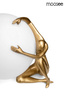 MOOSEE lampa stołowa UOMO 50 złota