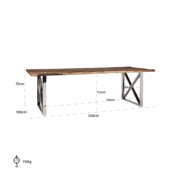 RICHMOND stół jadalniany KENSINGTON 240