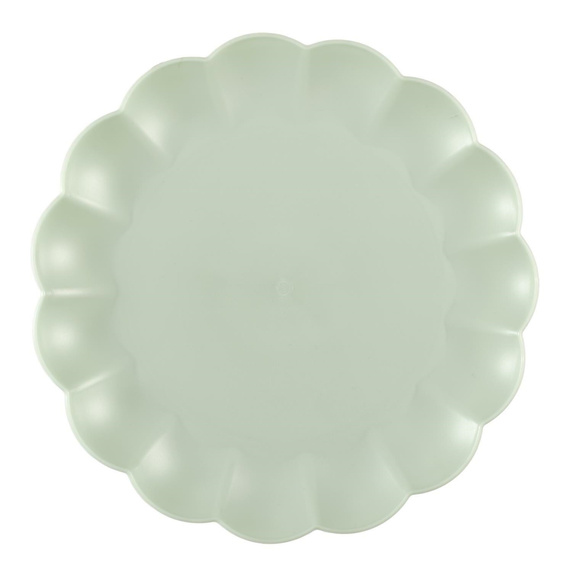 Talerz obiadowy Iris 25,5cm zielony       jasny