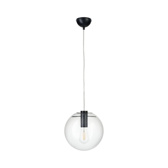 Lampa wisząca TONDA czarna 25 cm