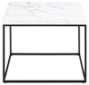 Stolik Barossa 60x60cm biały marmur