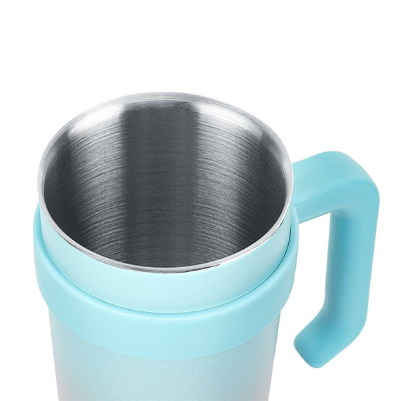 Kubek termiczny Miami Tie-Dye niebieski/  różowy