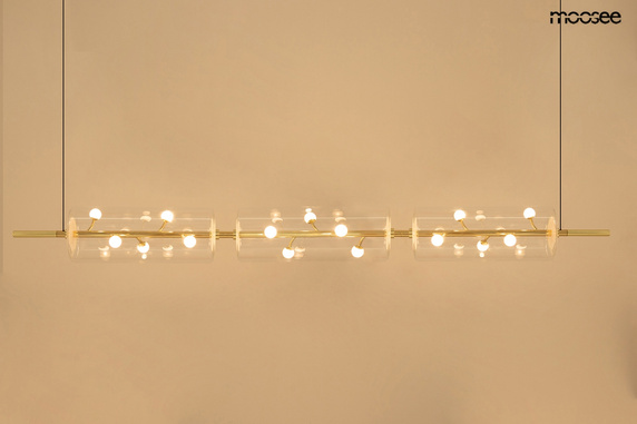 MOOSEE lampa wisząca CLARA złota