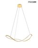 MOOSEE lampa wisząca WAVES 80 złota