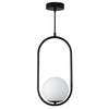 Lampa wisząca COSTA SOLO czarna 40 cm