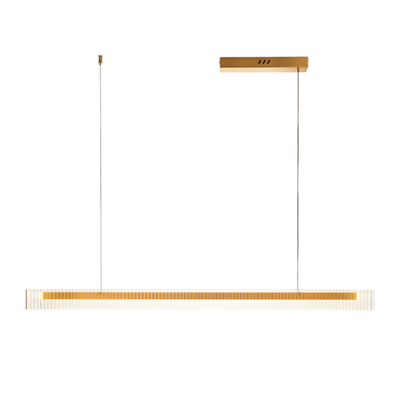 Lampa wisząca LONGIN-120 LED złoty 120 cm