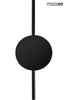 MOOSEE lampa ścienna SHADOW 2 czarna
