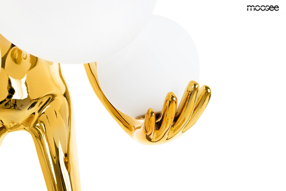 MOOSEE lampa podłogowa HUMAN GOLD         PREMIUM