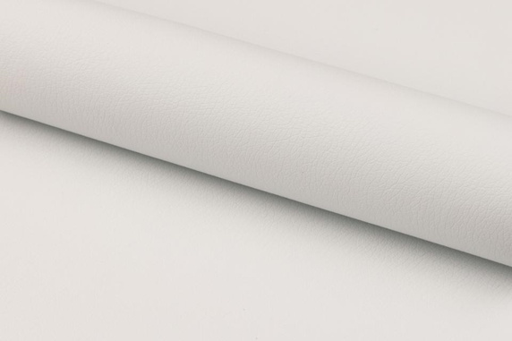 ACTONA krzesło barowe OSLO białe - ekoskóra, podstawa dębowa