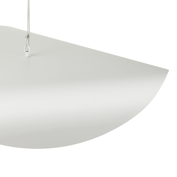 Lampa wisząca ENZO biało złota 40 cm