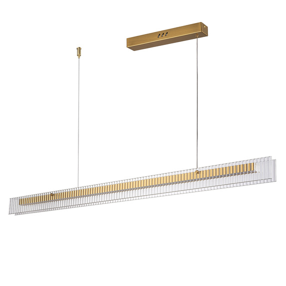 Lampa wisząca LONGIN-120 LED złoty 120 cm