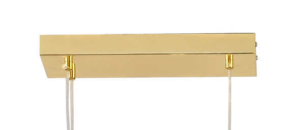 Lampa wisząca NEW AGE LED złoty 120 cm