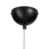 Lampa wisząca TONDA czarna 30 cm
